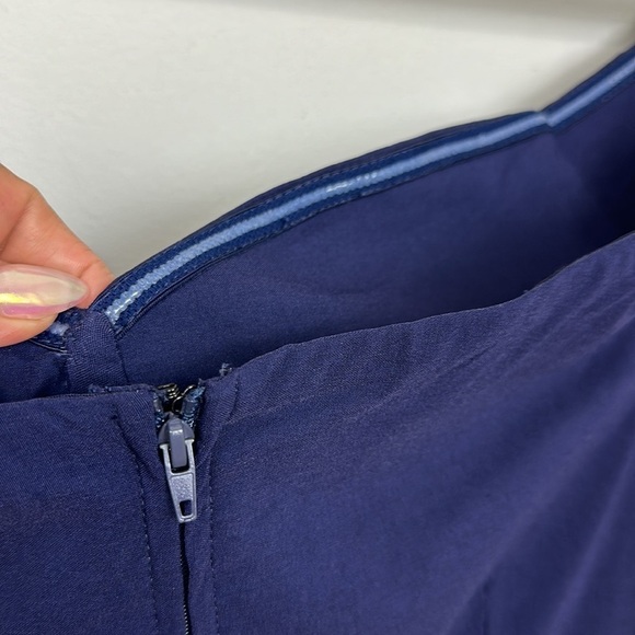 Unique Vintage Connie Pinup Wiggle Dress in Navy Sz 1X/16 - Picture 8 of 11